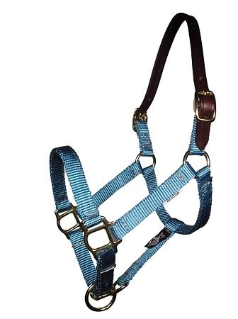 thumbnail image 2 of Adjustable Nylon Horse Halter With 8.5' Removable Lead Rope - Durable & Generic 2 of 3