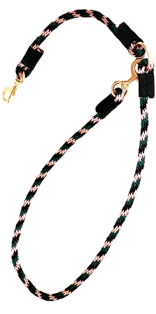 7' Poly Rope Multi-Purpose Trail Lead with Heavy Duty Bronze Snaps, trail lead, Triple E Manufacturing