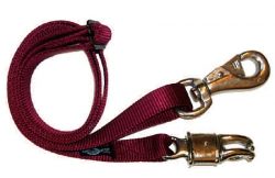 44"-72" Adjustable Nylon Cross Tie with Bull and Panic Snaps