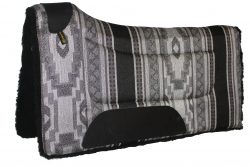 CONTOURED SOUTHWEST SQUARE SADDLE PAD, 32″ X 32″, southwest, contoured, square, saddle, pad, Triple E Manufacturing