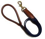 6' Dog Leash with Leather Handle