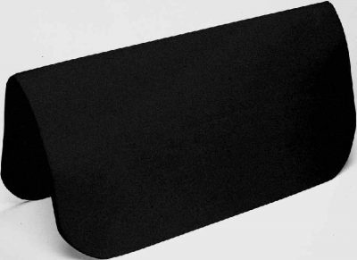 1/2" Black Orthopedic Felt Pad Liner, 30" x 30"