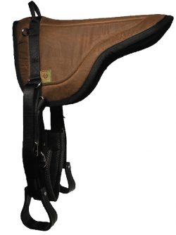 Contoured Wax Rugged Ride Bareback Pad