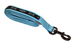 PREMIUM 1″ NYLON 7′ LEAD W/DURABLE STEEL GRAY SNAP & OVERLAY, nylon, lead, overlay, nylon lead, Triple E Manufacturing