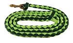 1/2" x 6' Braided Nylon Mini Lead with 3/4" Malleable Iron Snap