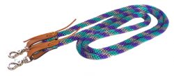 7′ POLY ROPE GAME REINS, poly, rope, game, reins, Triple E Manufacturing