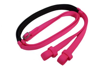 RACE REINS – DOUBLE PLY, race, reins, nylon, rubber, grip, Triple E Manufacturing