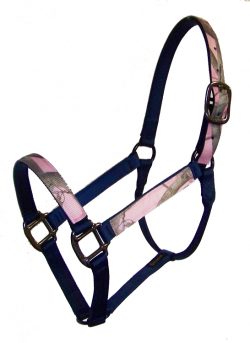 REALTREE® CAMOUFLAGE NYLON HALTER, NO SNAP, SG, camouflage, nylon, halter. Triple E Manufacturing