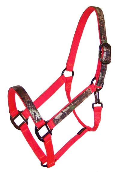 REALTREE® CAMOUFLAGE NYLON HALTER, SG, camouflage, nylon, halter, Triple E Manufacturing