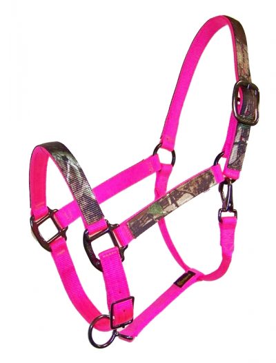 REALTREE® CAMOUFLAGE NYLON ADJUSTABLE HALTER, SG, camouflage, nylon, adjustable, halter, Triple E Manufacturing