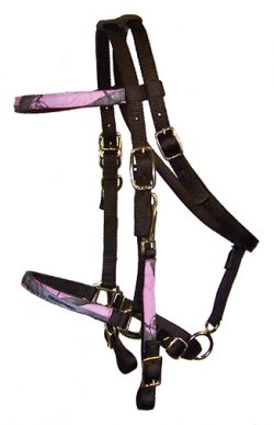 REALTREE® CAMOUFLAGE TRAIL BRIDLE, NO BIT OR REINS, BRONZE HARDWARE, camouflage, trail, bride, realtree trail bridle, Triple E Manufacturing