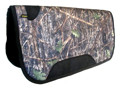 CAMOUFLAGE BARREL/TRAIL SADDLE PAD WITH BINDING, SQUARE 30″ X 32″, camouflage, barrel, trail, saddle, pad, Triple E Manufacturing