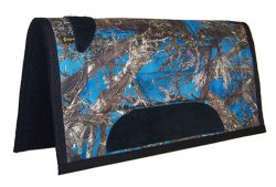 CAMOUFLAGE MINI SADDLE PAD WITH FELT BOTTOM, 22″ X 22″, camouflage, mini, saddle, pad, felt, Triple E Manufacturing