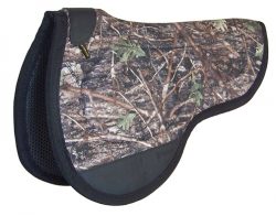 CAMOUFLAGE CONTOURED FULL COMFORT GRIP BARREL SADDLE PAD, contoured, comfort grip, camouflage, barrel, pad, Triple E Manufacturing