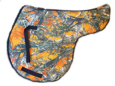 Camouflage English Dressage Fleece Back Pad, english, camouflage, dressage, Triple E Manufacturing