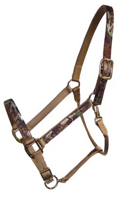 Realtree Triple E Nylon Draft Adjustable Halter, MB