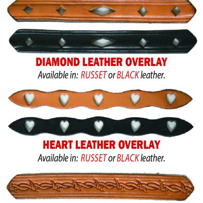 Leather Overlay Options, Triple E Manufacturing