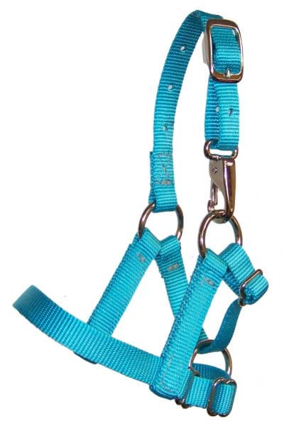 Adjustable alpaca halter, nylon, halter, Triple E Manufacturing