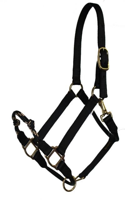 specialty combination halter, halter, nylon, soft braid, Triple E Manufacturing