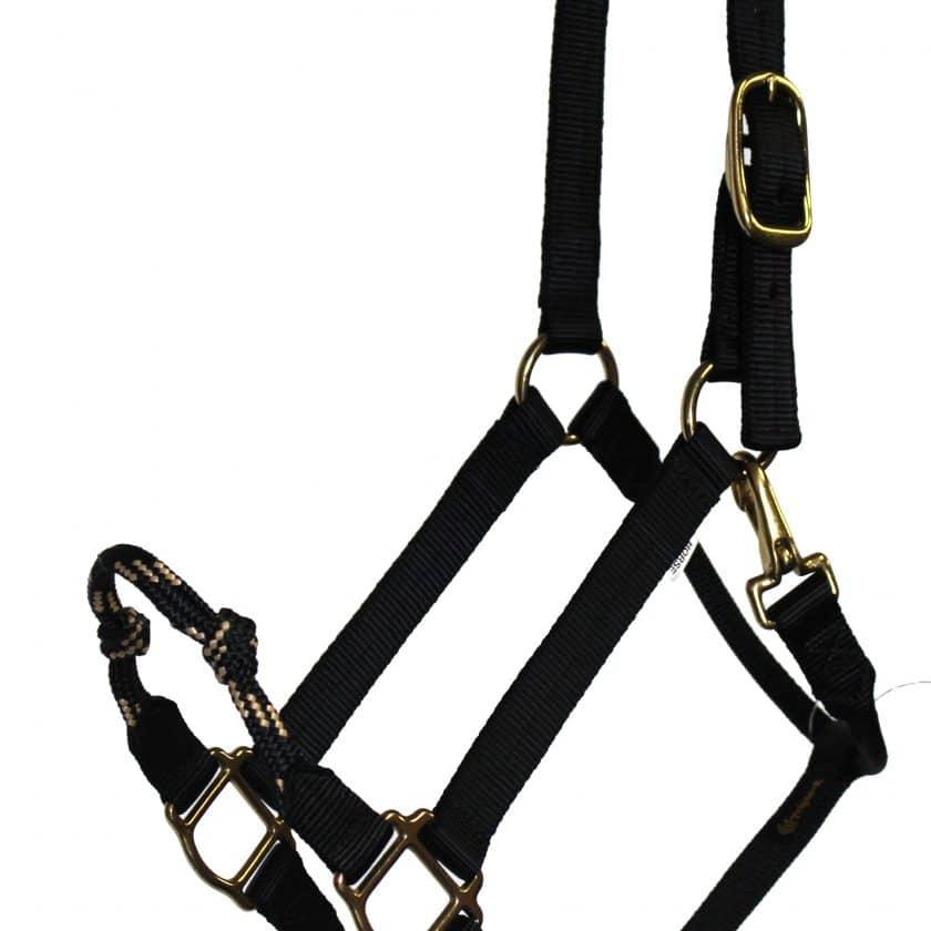 specialty combination halter, halter, nylon, soft braid, Triple E Manufacturing