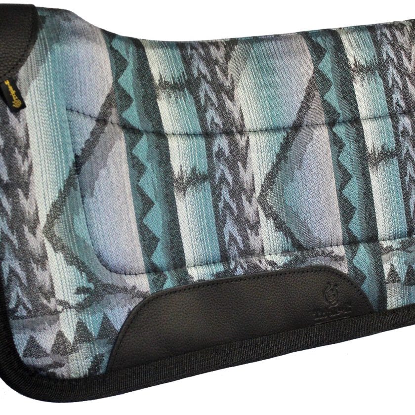 Contoured Southwest Comfort Grip Pony Saddle Pad, saddle pad, comfort grip, southwest, pony, 26"x26", Triple E Manufacturing