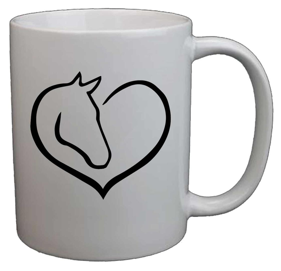 personalized mug horse tack