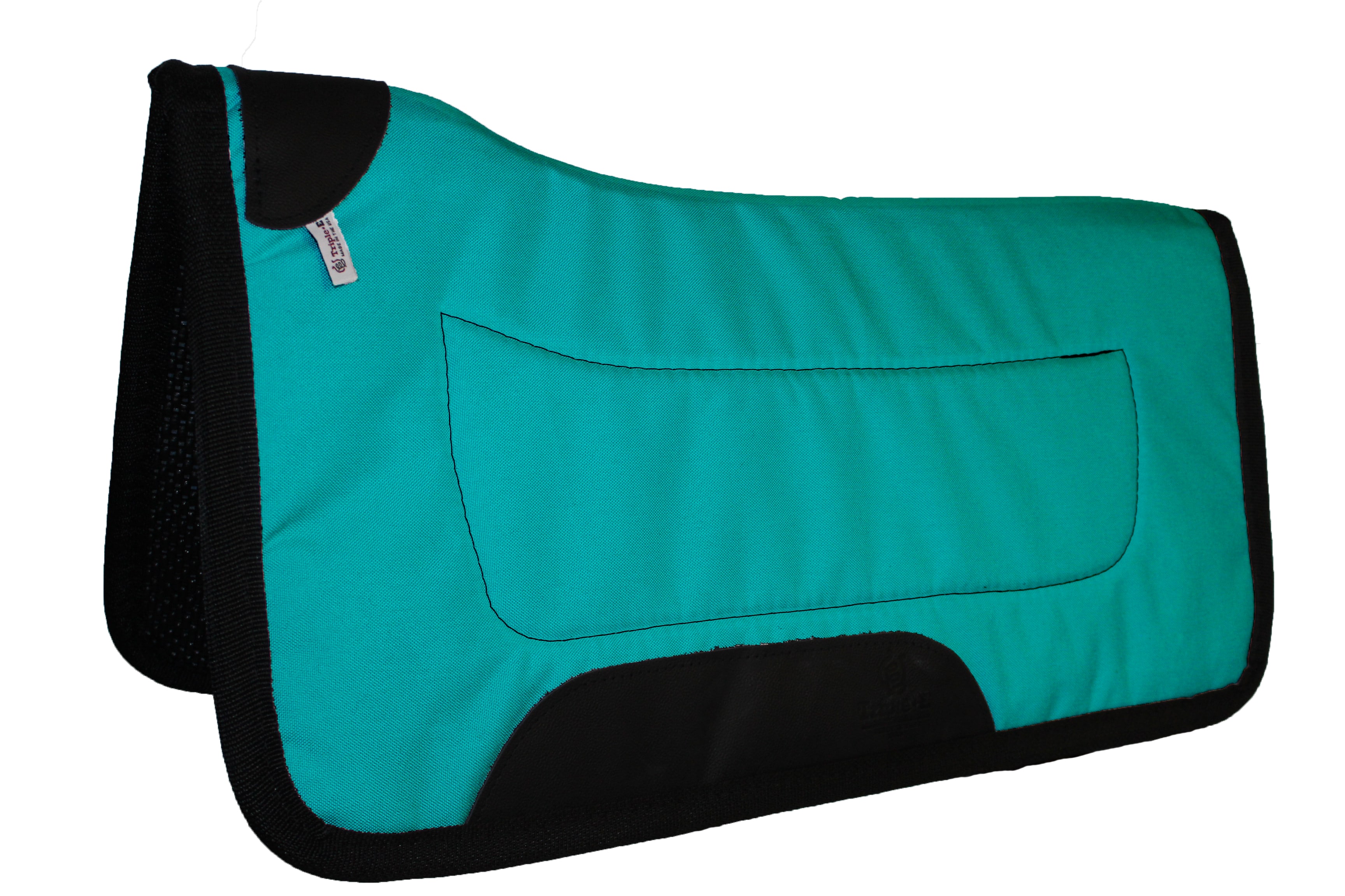 Square Comfort Grip Saddle Pad - Teal