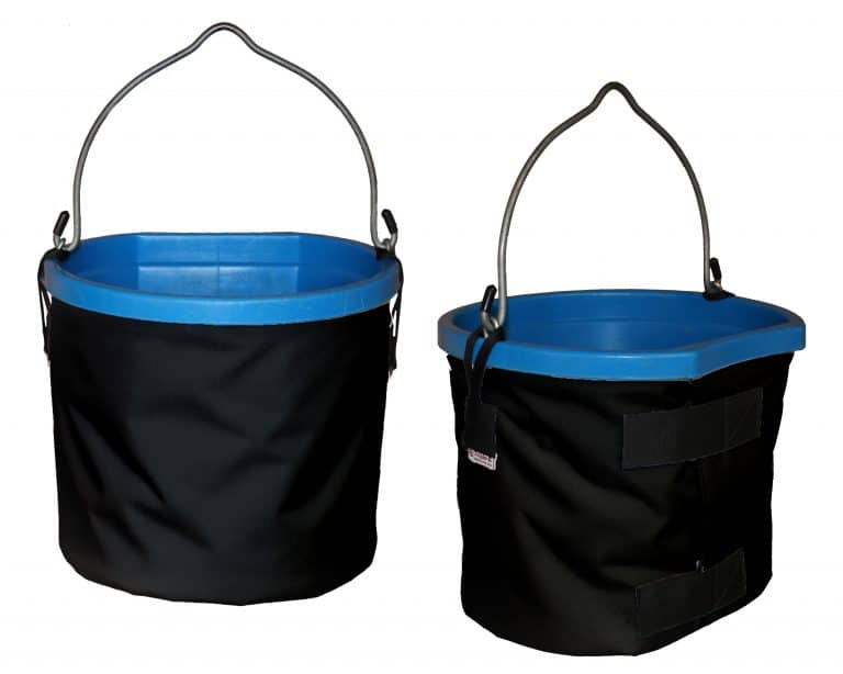 Insulated Water Bucket Wrap, Flat Back - Horse Tack & Supplies