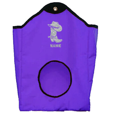 Personalized Hay Bag
